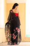 VK 4232 Handwork Organza Party Wear Sarees Wholesale Shop In Surat
